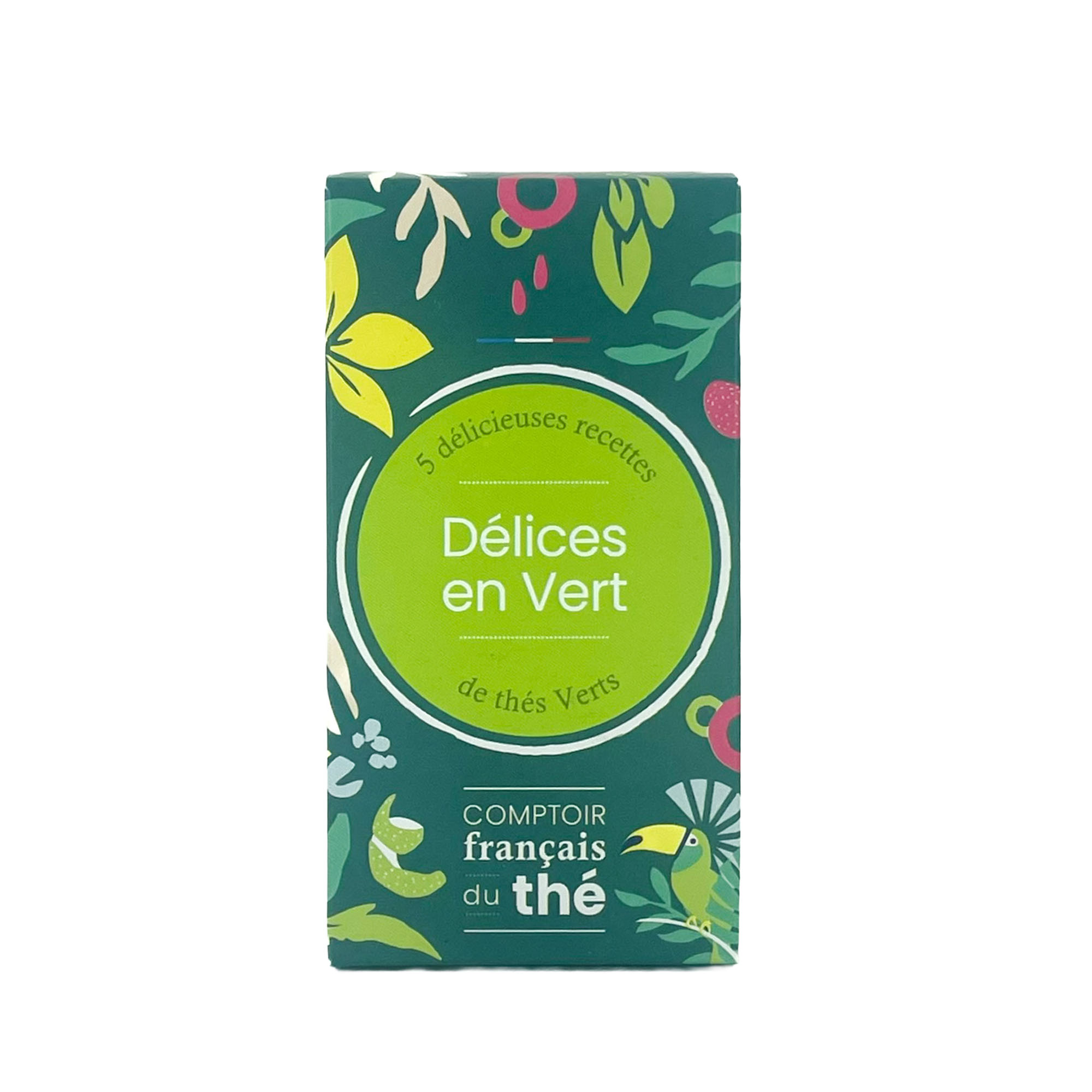 coffret delices the vert sachets cinq recettes