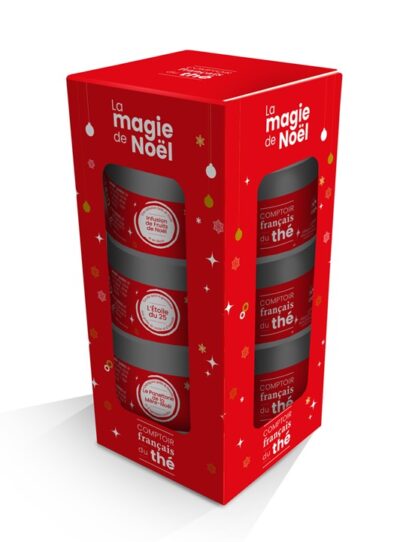 La Magie de Noël - Coffret 3 boites métal