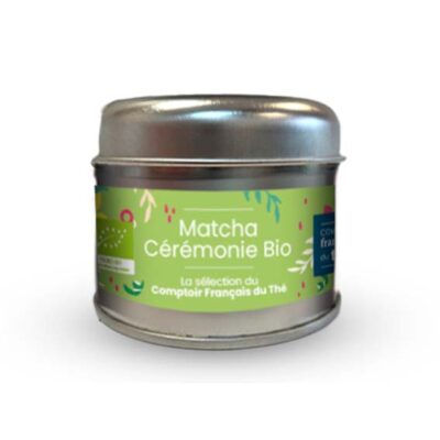 Matcha Cérémonie BIO Boite métal 30g - Par 1