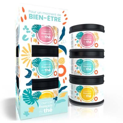 Pour un Moment de Bien-être - Coffret 3 boites métal