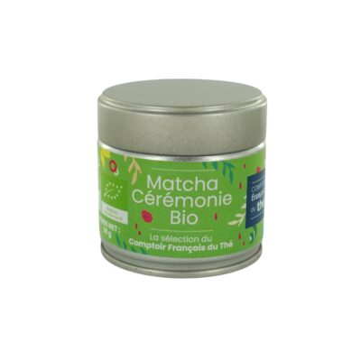 Matcha Cérémonie BIO Boite métal 30g - Par 1
