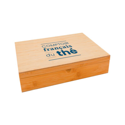 Coffret bois 10 compartiments