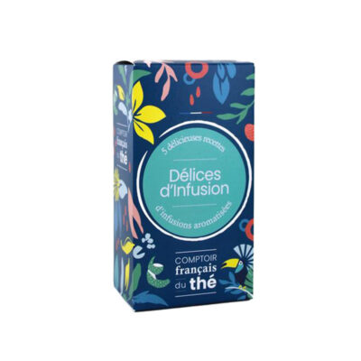 coffret delices infusion sachets cinq recettes