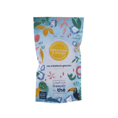 doypack the glace infusion delice fraise orange
