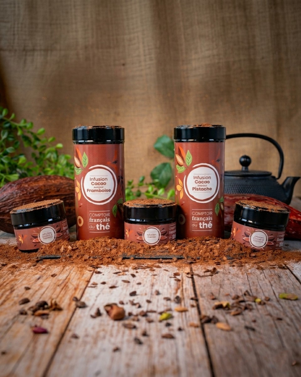 gamme complete infusions cacao