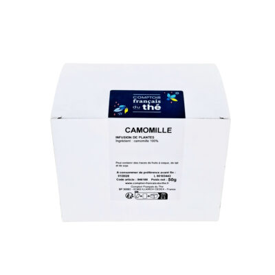 boite cinquante sachets camomille