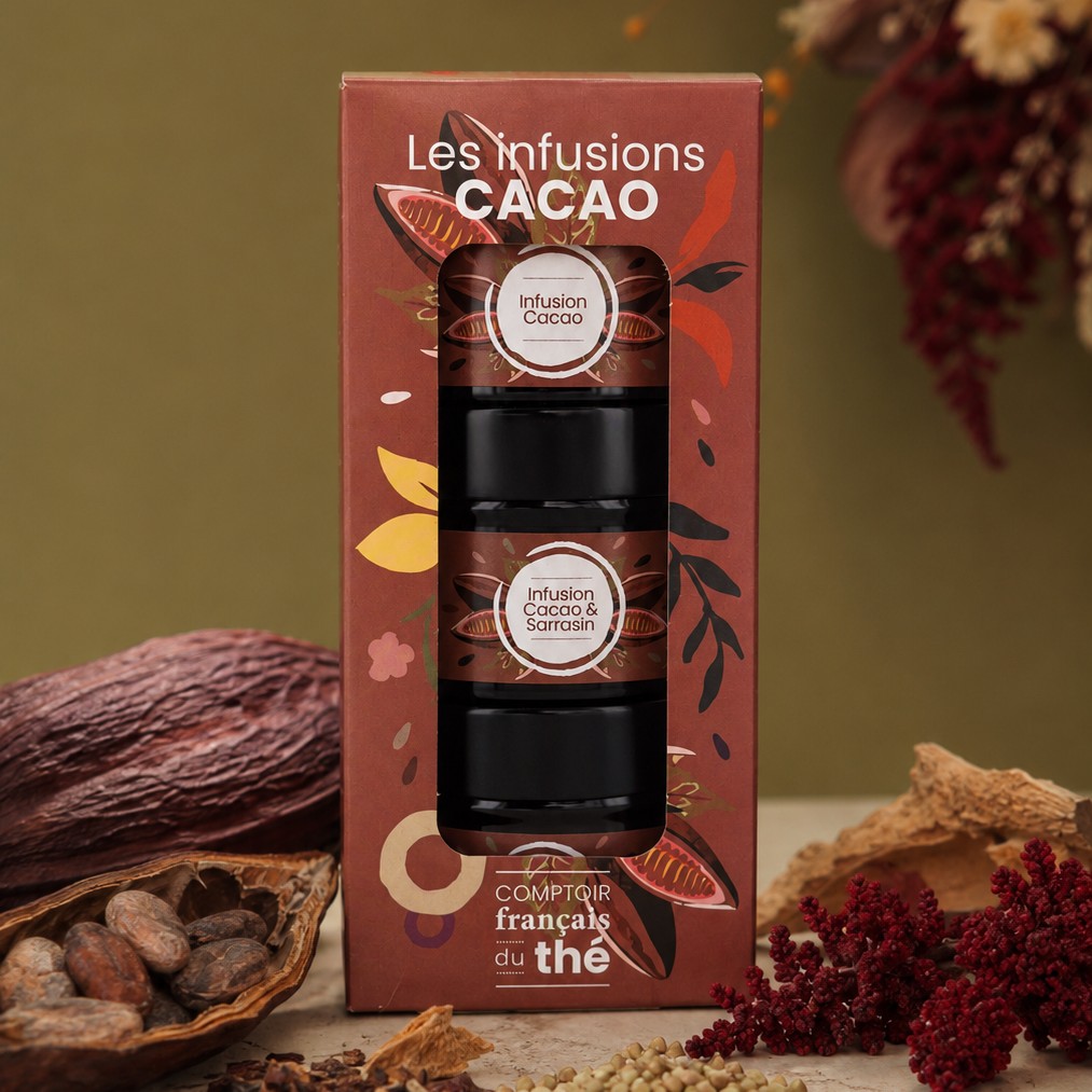coffret infusions cacao