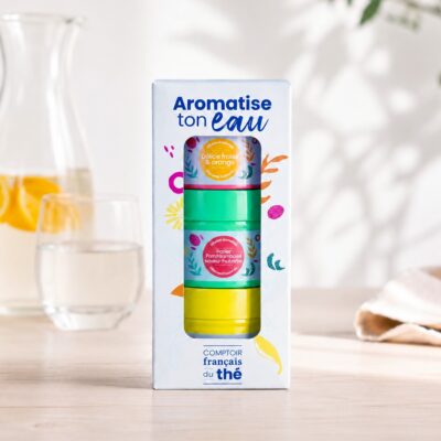coffret aromatise ton eau boite metal