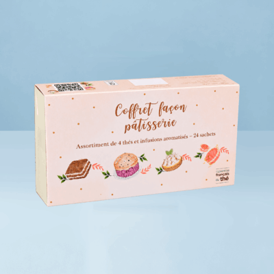 coffret patisserie thes infusions aromatises