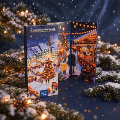 calendrier avent noel village alsacien thes infusions